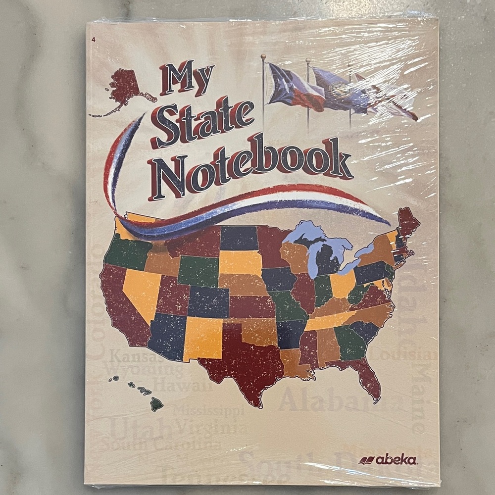 My State Notebook - Multicolor